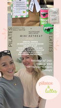 Load image into Gallery viewer, Pilates & Lattes at Off the Line Vineyard 25th July