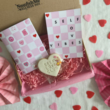 Load image into Gallery viewer, Self Love Club Cookie, Postcard & Notebook Set
