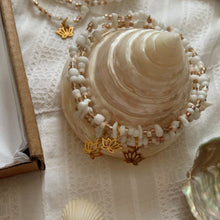 Load image into Gallery viewer, Lotus Charm Bracelet Stack