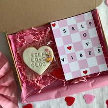 Load image into Gallery viewer, Self Love Club Cookie & Postcard Set