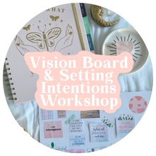 Load image into Gallery viewer, Spring Manifest Your Dreams Vision Board Workshop, Saturday 4th April