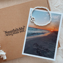 Load image into Gallery viewer, Handmade ‘Peace’ Bracelet & postcard set