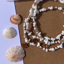 Load image into Gallery viewer, Lotus Charm Bracelet Stack