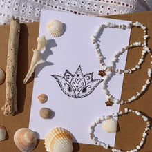 Load image into Gallery viewer, Lotus Charm Bracelet Stack