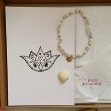 Load image into Gallery viewer, Lotus Charm Bracelet Stack