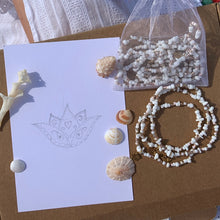 Load image into Gallery viewer, Lotus Charm Bracelet Stack