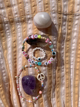Load image into Gallery viewer, Manifest & Peace Bracelet Set with Ring