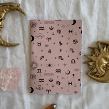 Load image into Gallery viewer, Zodiac A6 notebook: Peach