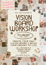 Load image into Gallery viewer, Vision Board &amp; Setting Intentions Workshop Saturday 9th January at The Crown
