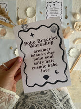 Load image into Gallery viewer, Boho Bracelet Workshop 6th September at The Crown
