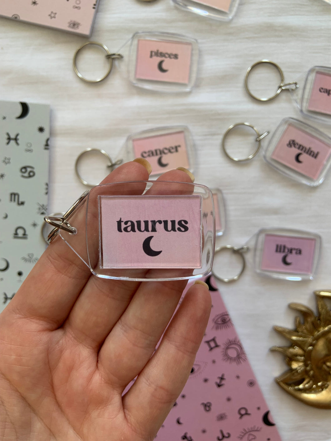 Zodiac Keyring: Taurus
