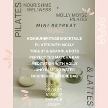 Load image into Gallery viewer, Pilates &amp; Lattes Mini Retreat Sunday 18th January
