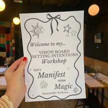 Load image into Gallery viewer, Vision Board &amp; Setting Intentions Workshop 11th January
