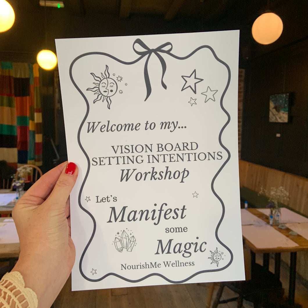 Vision Board & Setting Intentions Workshop 11th January