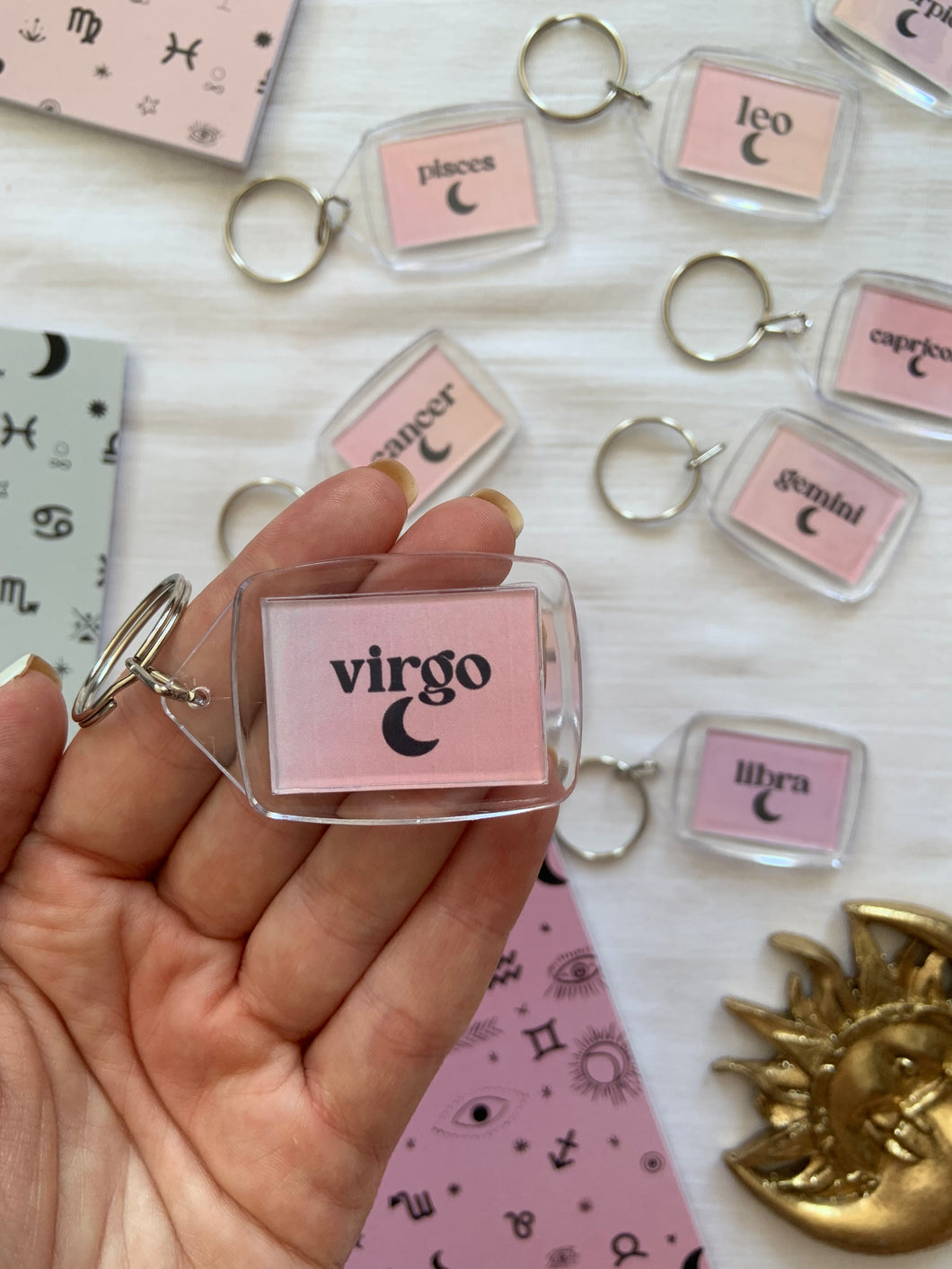 Zodiac Keyring: Virgo