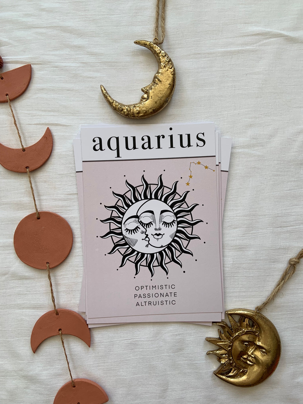 Zodiac Print: Aquarius
