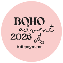 Load image into Gallery viewer, Boho Advent Calendar 2026 One-Off Full Payment

