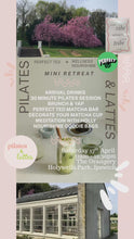 Load and play video in Gallery viewer, Pilates &amp; Lattes Mini Retreat Saturday 17th April at The Orangery
