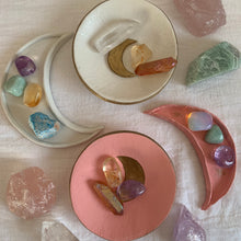 Load image into Gallery viewer, Pink Crescent Moon Dish (pre-order)
