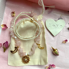 Load image into Gallery viewer, Rose Quartz Pendant Necklace
